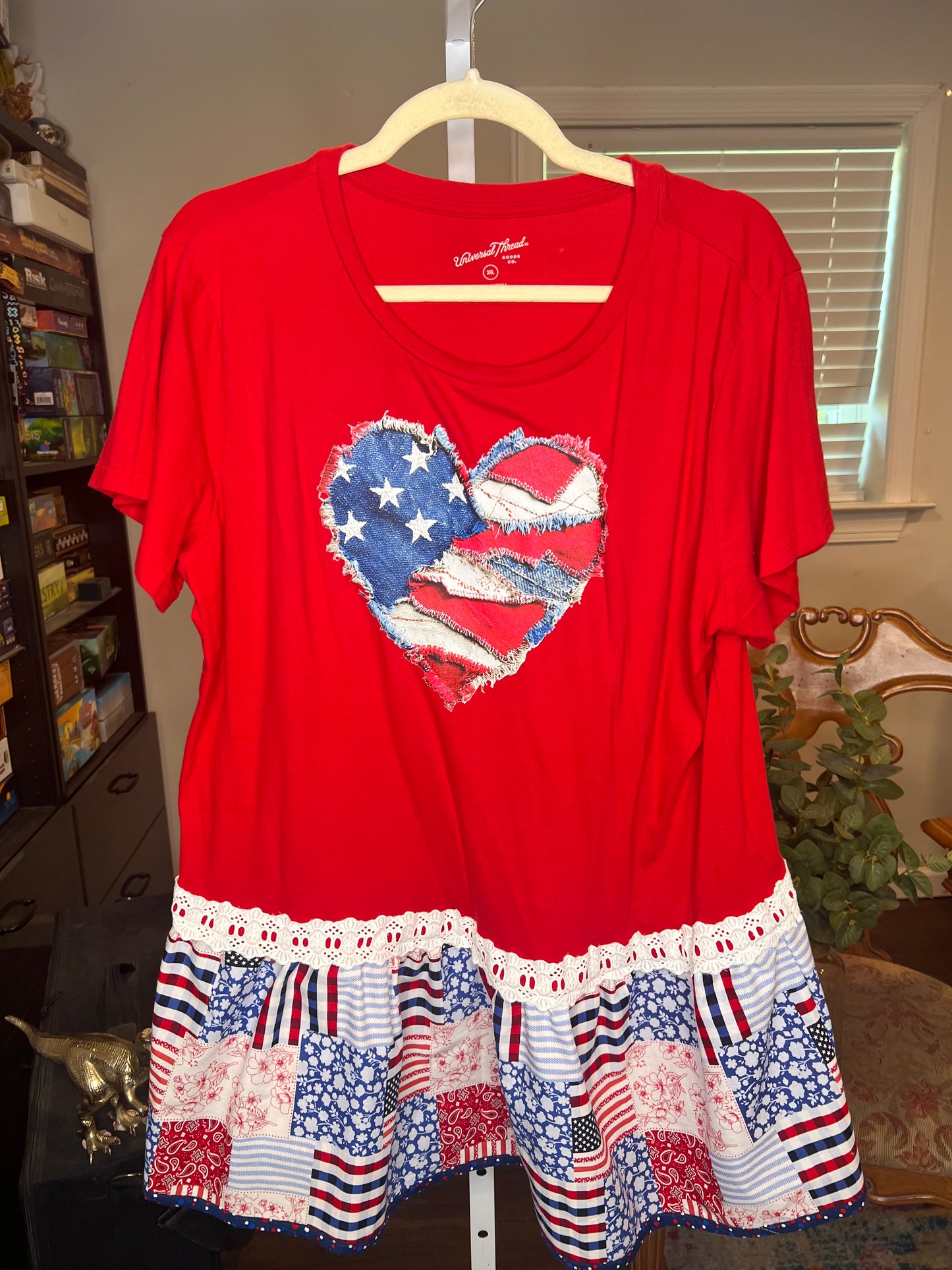 4th of July Upcycle XXL (Fits a 16/18)