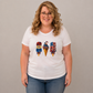 Choose Your Size Pressed Shirt  - Faux Paint Ice Cream Cones