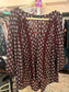 18. 1x Living Doll Burgundy Lace boho top
