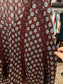 18. 1x Living Doll Burgundy Lace boho top