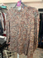 21. XL Gloria Vanderbelt Paisley Button up top