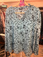 24. XL Dokotoo Blue Dot Top