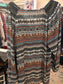 25. 3x RuffHewn Boho Mixed Print Top