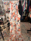 46. 22 City Chic White Floral Tiered Maxi Dress