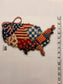 Choose Your Size Pressed Shirt  - Faux Quilted America Country