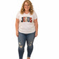 Choose Your Size Pressed Shirt - Jesus Patchwork