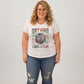 Choose Your Size Pressed Shirt  - DnD Don't Worry I have a Plan Purple/Rainbow