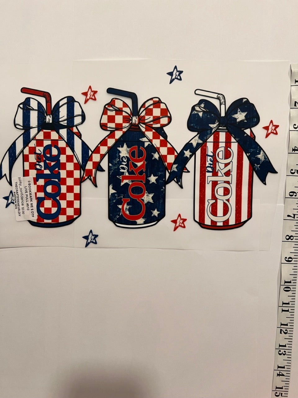 Choose Your Size Pressed Shirt  - Americana CokeCola