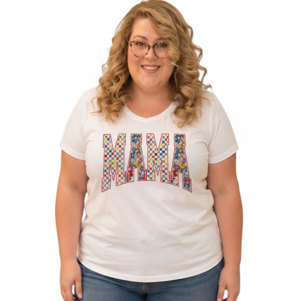 Choose Your Size Pressed Shirt  - Checkered Mama