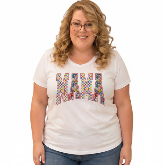 Choose Your Size Pressed Shirt  - Checkered Mama