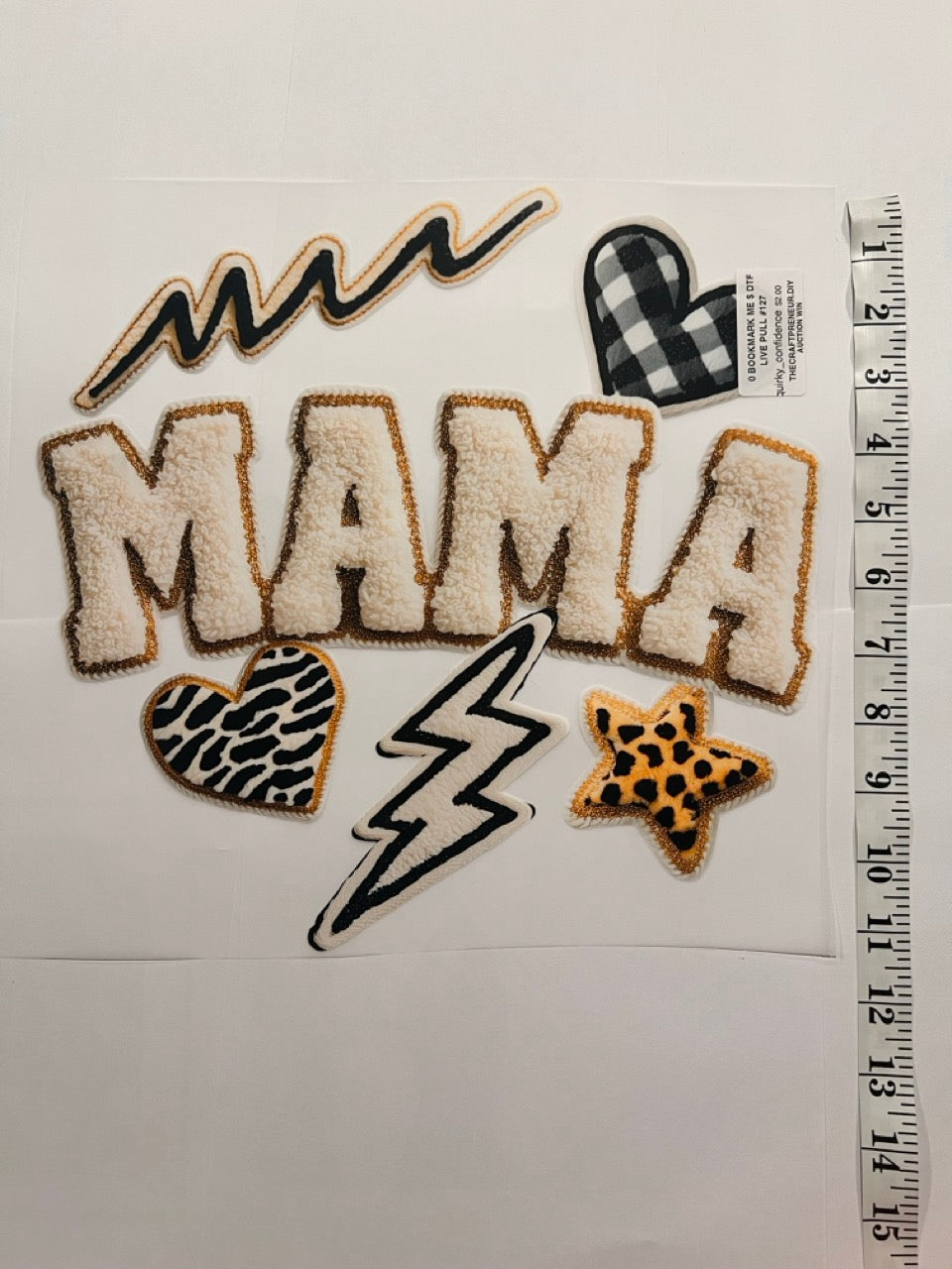 Choose Your Size Pressed Shirt  - Faux Patch Mama