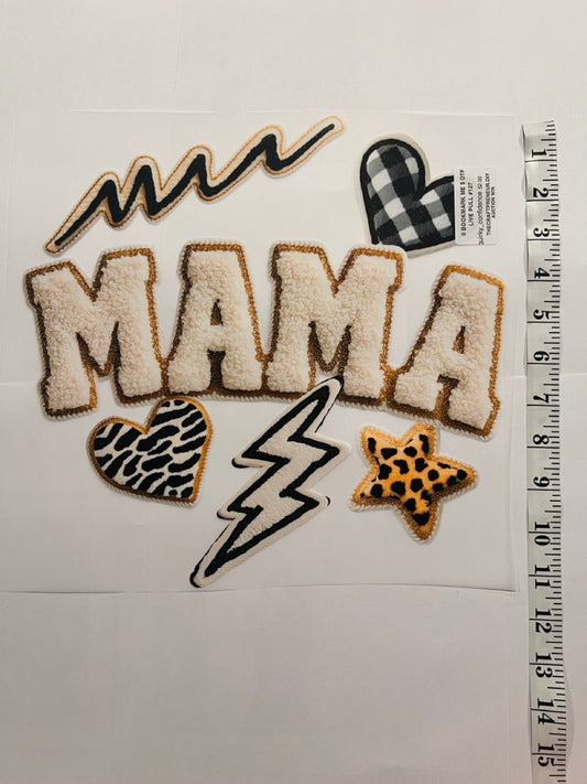 Choose Your Size Pressed Shirt  - Faux Patch Mama