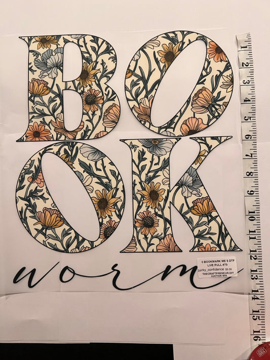 Press Your Own - Floral Book Worm
