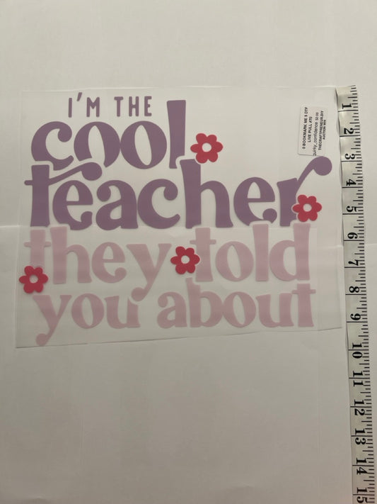 Press Your Own - I'm the Cool Teacher They Told You About