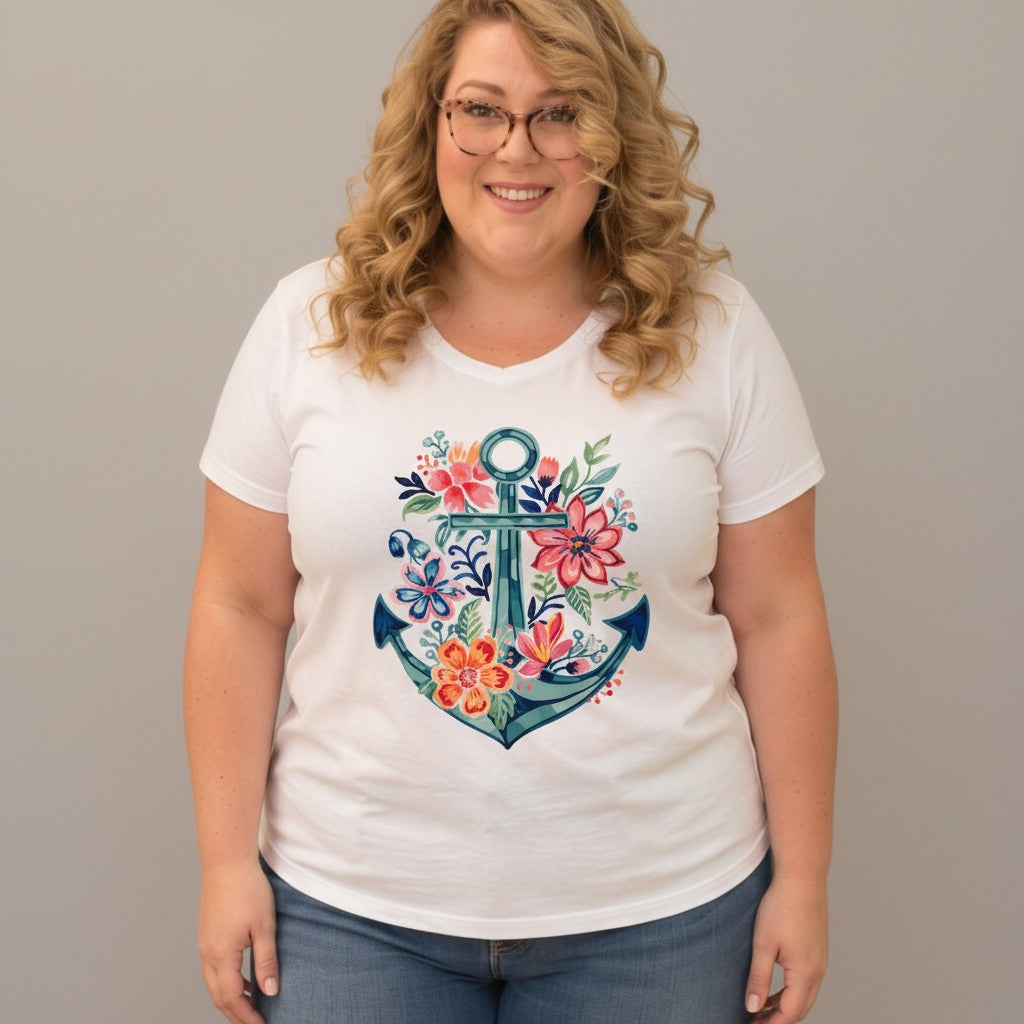 Press Your Own - Watercolor Floral Anchor