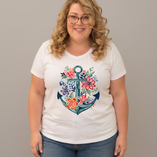 Press Your Own - Watercolor Floral Anchor