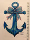Press Your Own - Blue Anchor with Bow