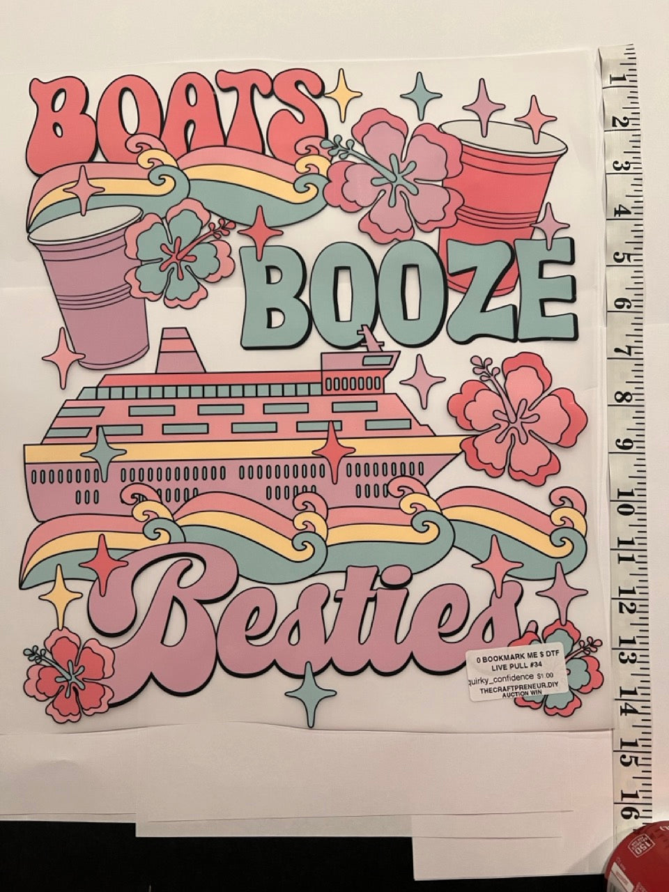 Press Your Own - Boats Booze Besties