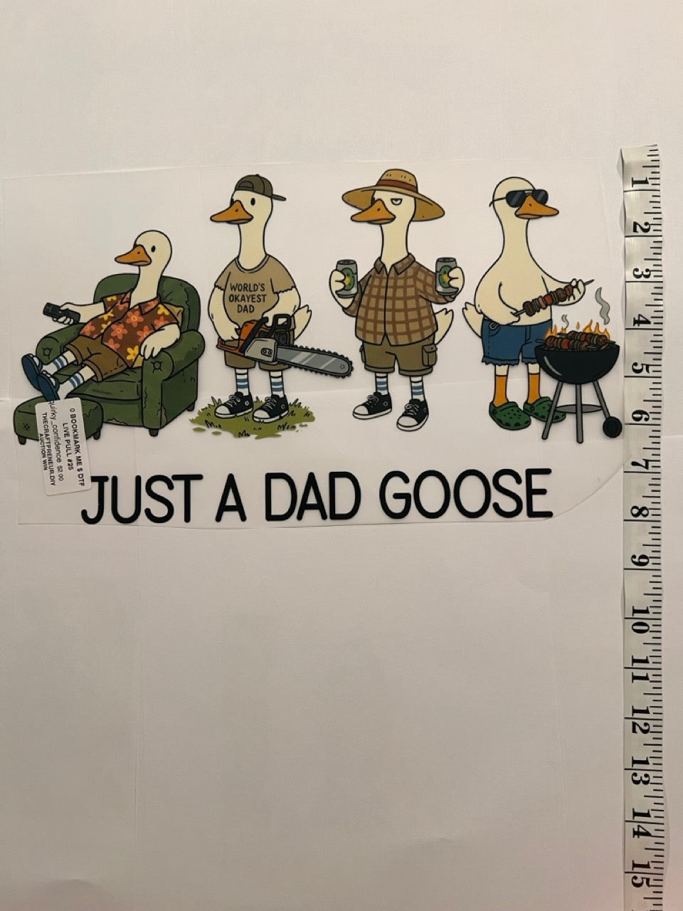 Press Your Own - Just a Dad Goose