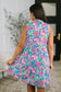 Lizzy Three Tier Tank Dress in Falling Floral
