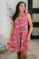 Lizzy Three Tier Tank Dress in Morning Glory