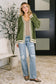 Something Simple Full Front Button Down Cardigan